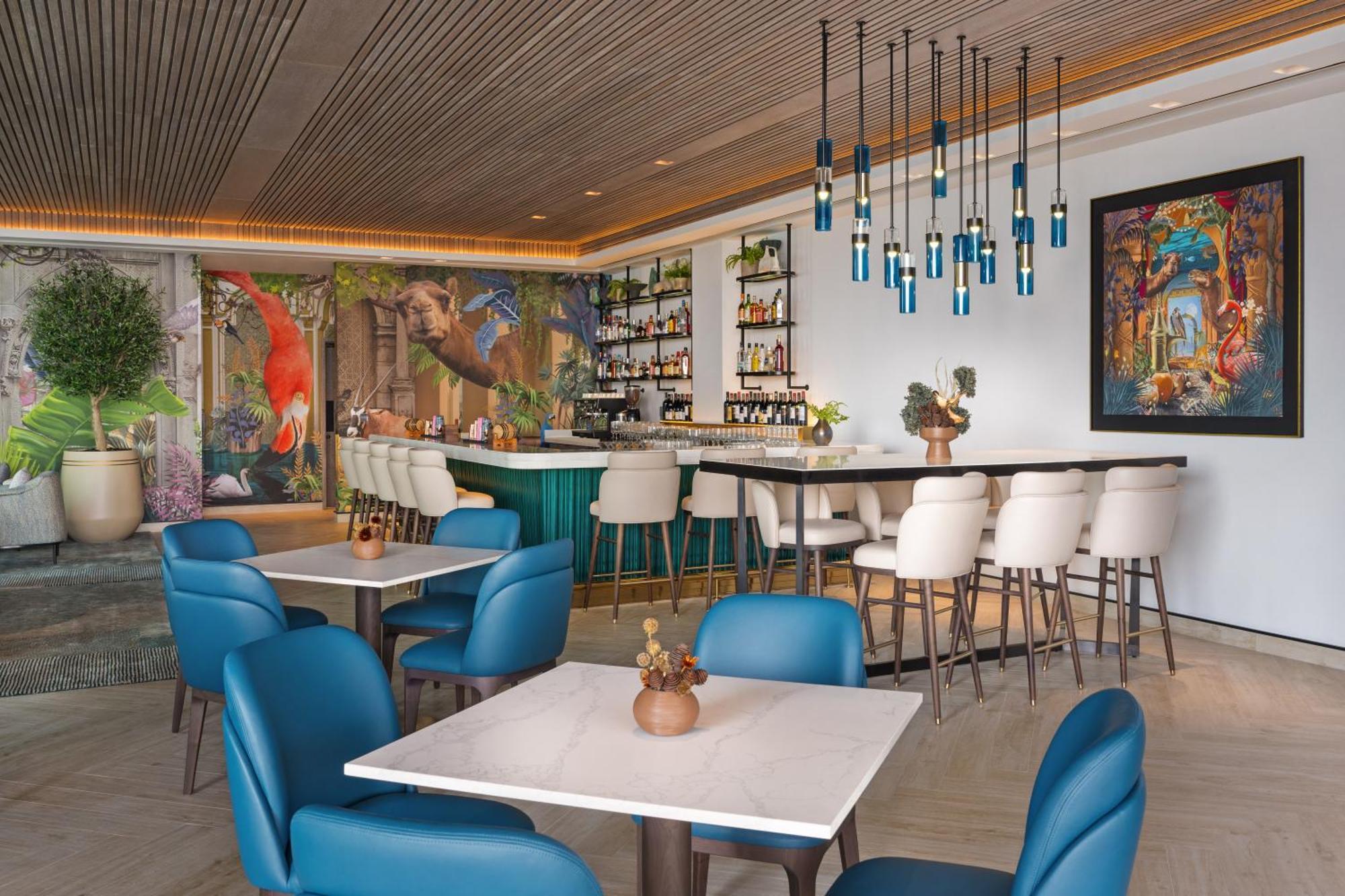 Palace Dubai Creek Harbour Exterior foto The Bar